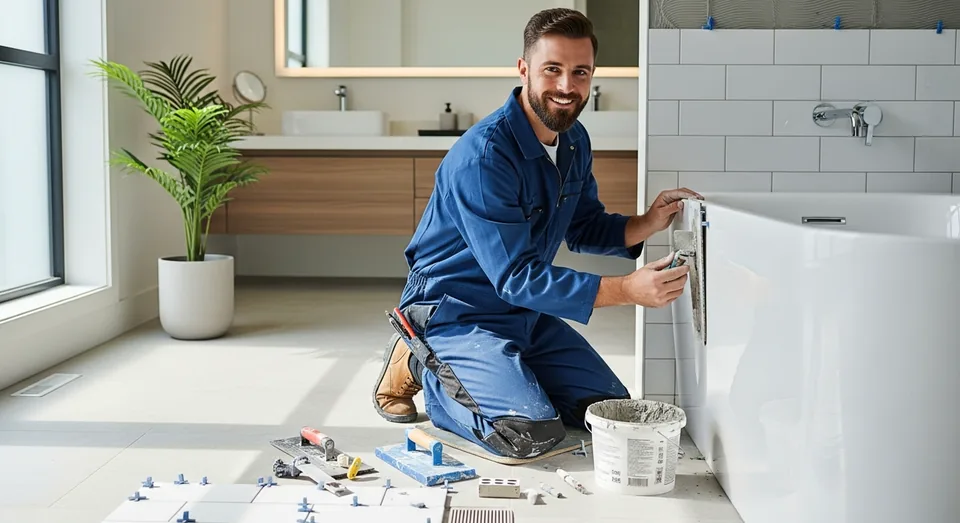 Bathroom Renovation professional at work in Cambridge